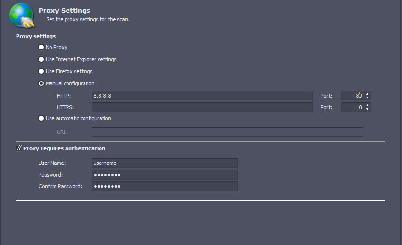 pulltube proxy settings