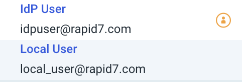 Difference between IdP and Local users