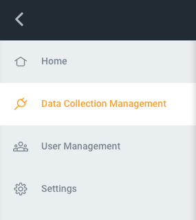 Data Collection Management tab