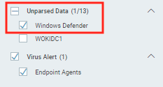 Unparsed data Windows Defenser