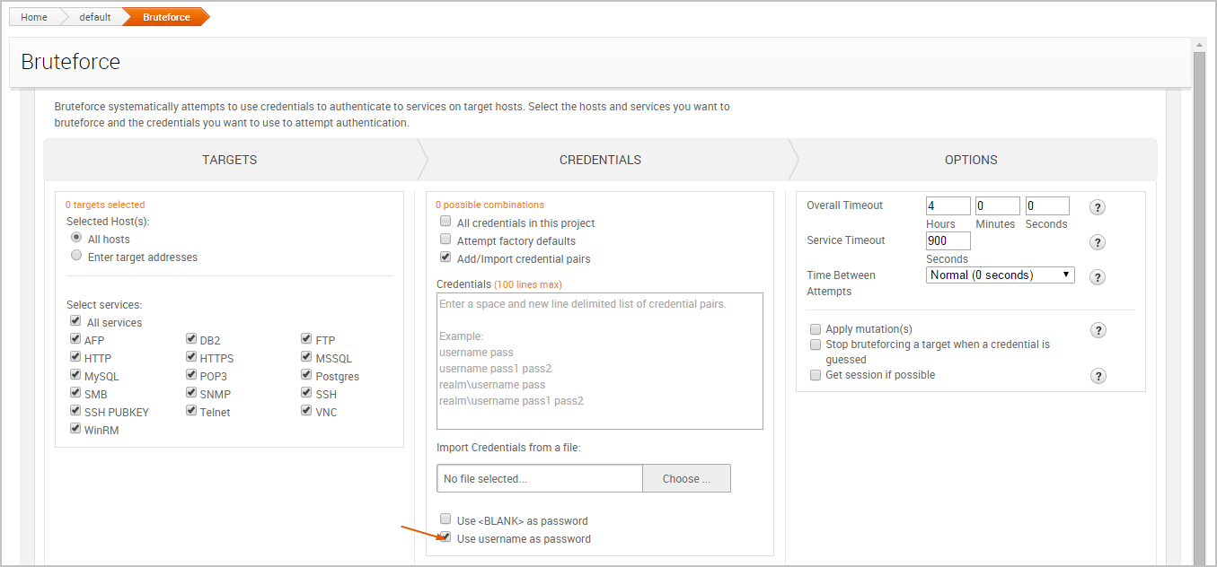 Brute force login Custom Error Message