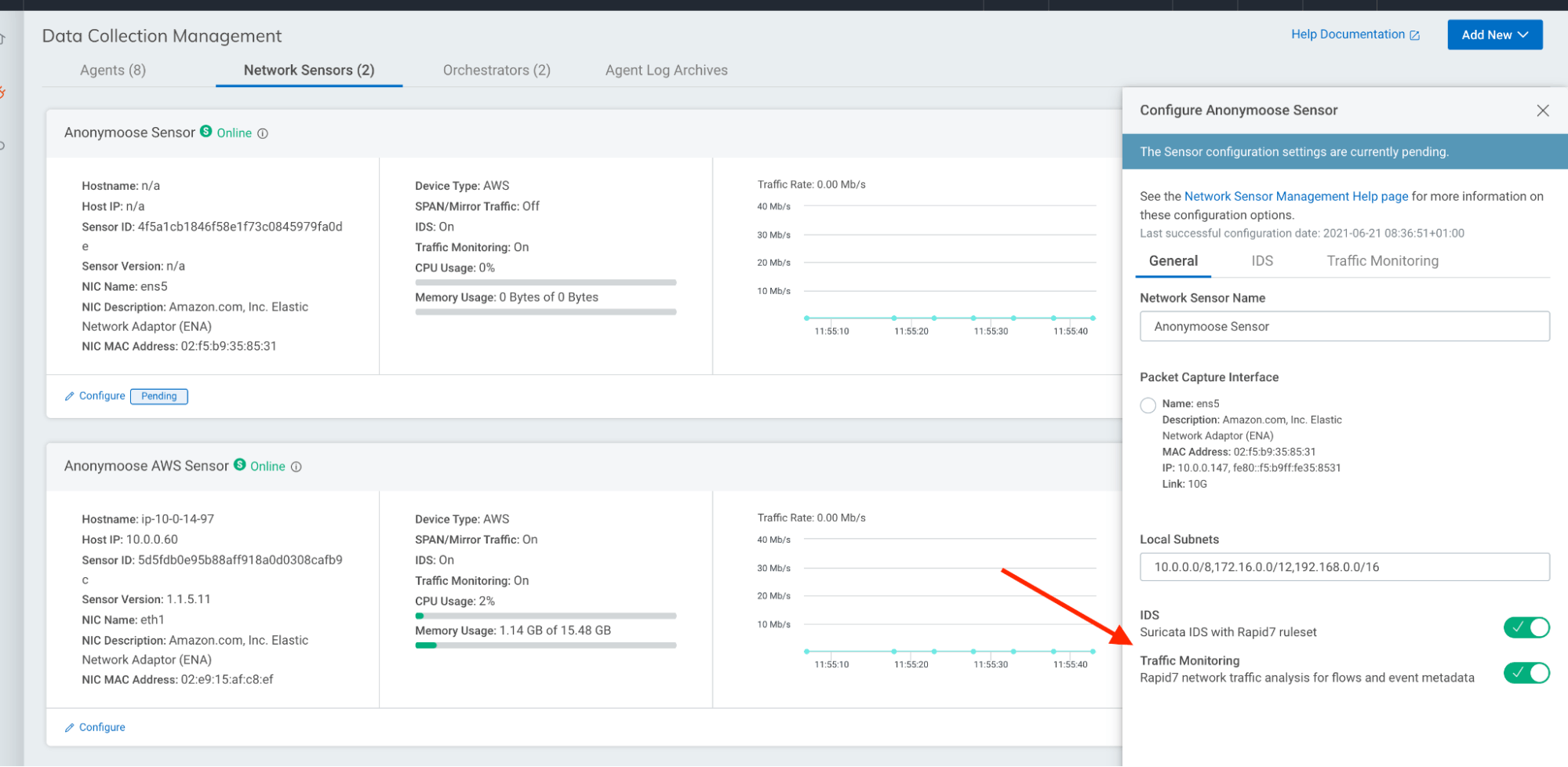 Check Sensor Is Delivering Data