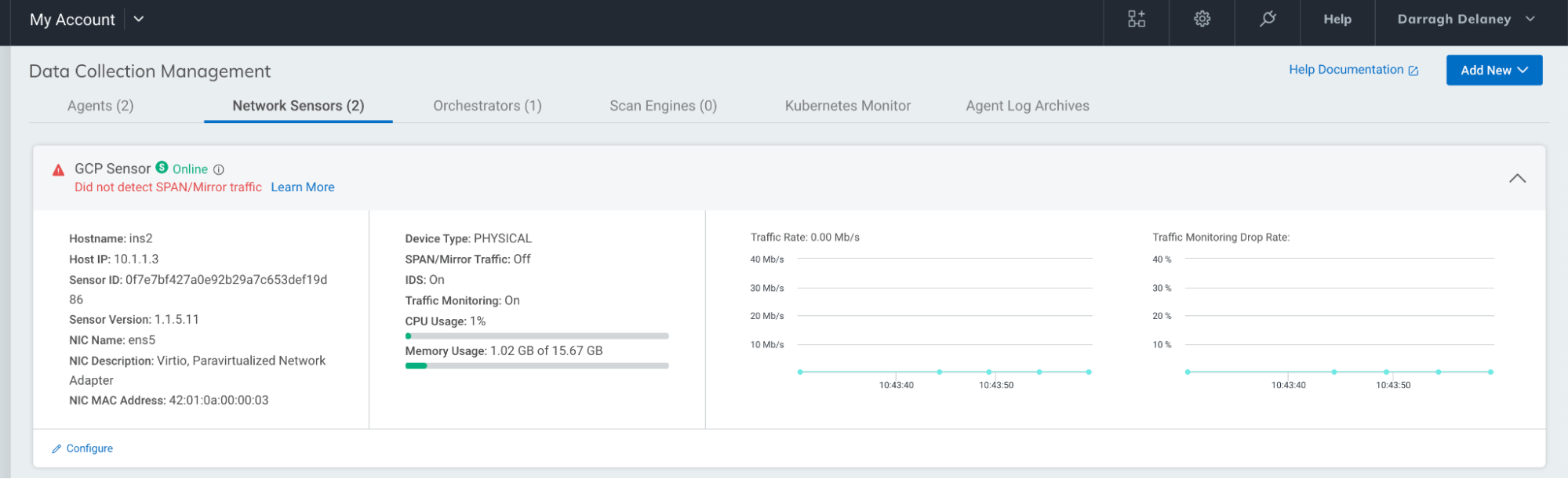 Check Sensor Management